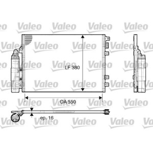 Condenser, air conditioning VALEO 817661