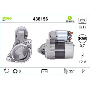 Starter VALEO 438156