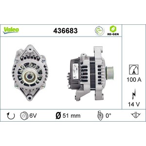 Γεννήτρια VALEO 436683