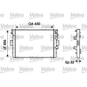 Radiator, engine cooling VALEO 734231