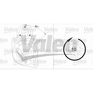 Μίζα VALEO 455684