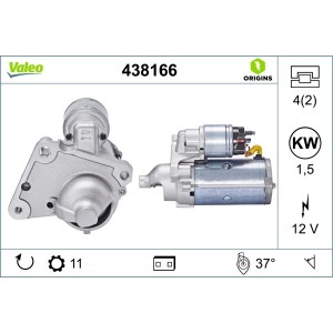 Starter VALEO 438166