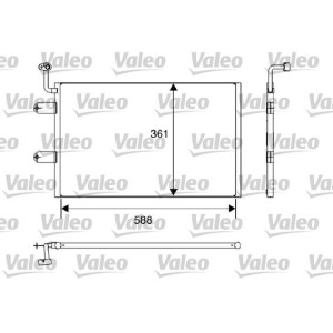 Condenser, air conditioning VALEO 817245