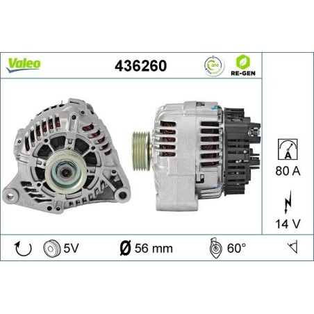 Γεννήτρια VALEO 436260