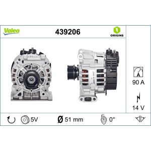 Alternator VALEO 439206