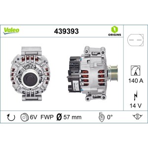 Alternator VALEO 439393