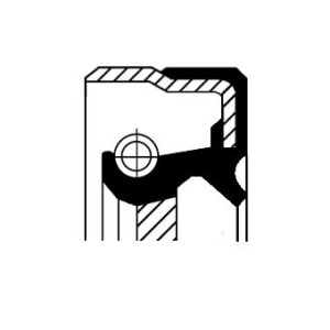Shaft Seal, differential CORTECO 01036176B