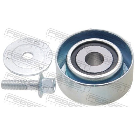 Tensioner Pulley, V-ribbed belt FEBEST 0187-KDN145