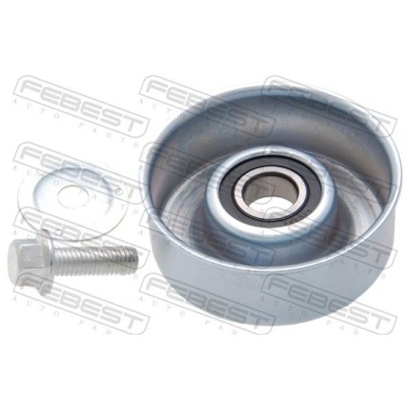 Tensioner Pulley, V-ribbed belt FEBEST 0487-KB4T