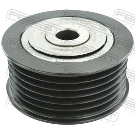 Deflection/Guide Pulley, V-ribbed belt FEBEST 0488-CX6A