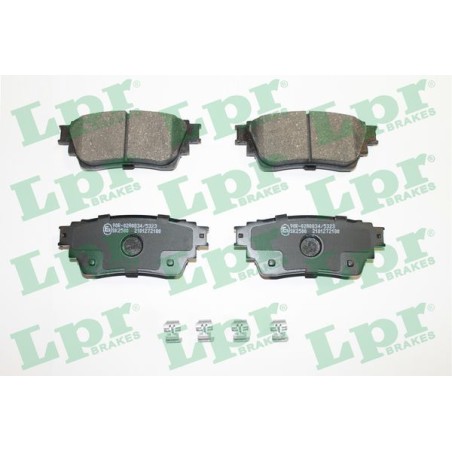 Brake Pad Set, disc brake LPR 05P2180