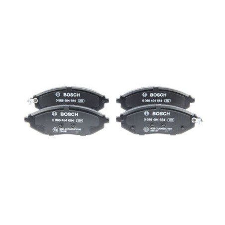 Brake Pad Set, disc brake BOSCH 0986494684