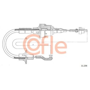 Ντίζα, μηχανισμός συμπλέκτη COFLE 11.256