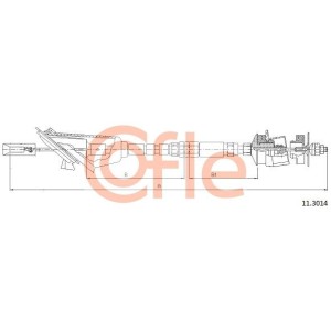 Ντίζα, μηχανισμός συμπλέκτη COFLE 11.3014