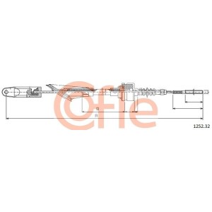 Ντίζα, μηχανισμός συμπλέκτη COFLE 1252.32