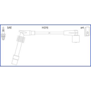 Ignition Cable Kit HITACHI 134234