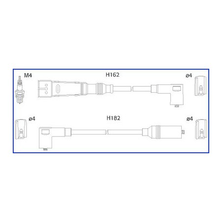 Ignition Cable Kit HITACHI 134701