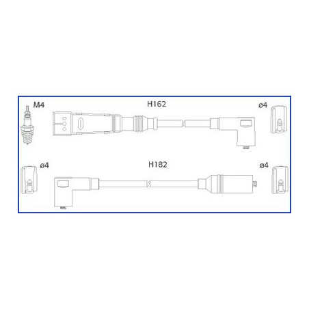 Ignition Cable Kit HITACHI 134704