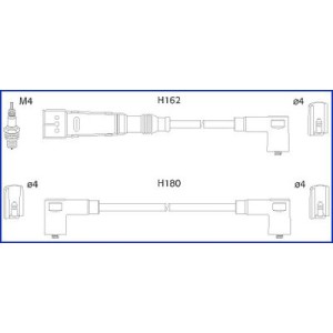 Ignition Cable Kit HITACHI 134707