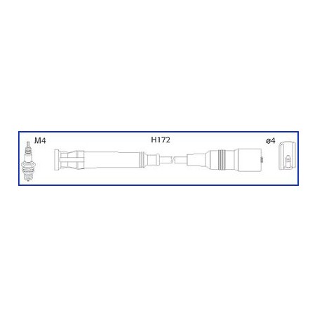 Ignition Cable Kit HITACHI 134763