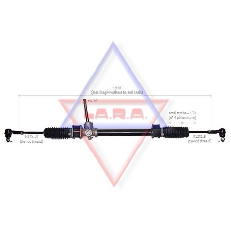 Steering Gear LA.R.A. 170003