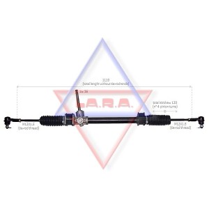 Steering Gear LA.R.A. 170003