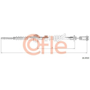 Ντίζα, μηχανισμός συμπλέκτη COFLE 18.3010