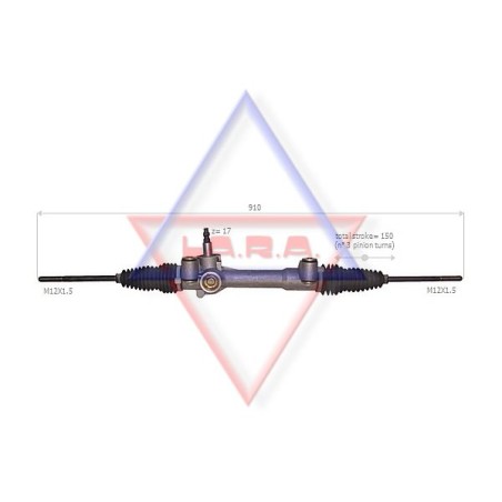 Steering Gear LA.R.A. 190034