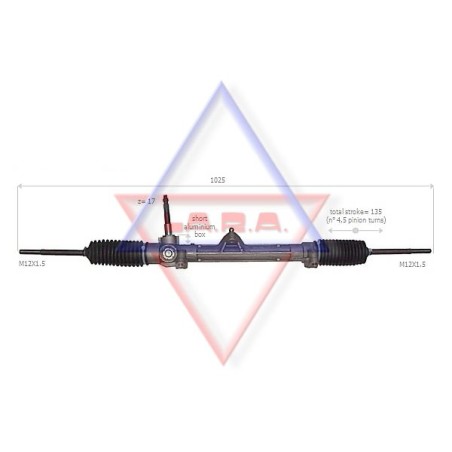 Steering Gear LA.R.A. 190035