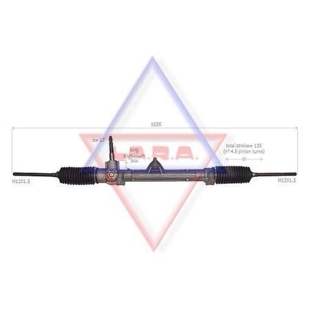 Steering Gear LA.R.A. 190036