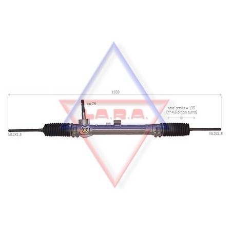 Steering Gear LA.R.A. 190045