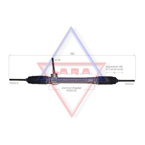 Steering Gear LA.R.A. 190050