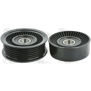 Tensioner Pulley, V-ribbed belt FEBEST 2087-GCHR-KIT