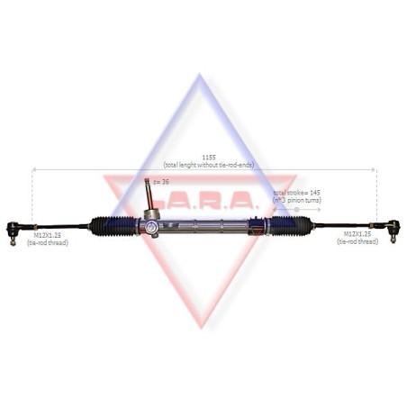 Steering Gear LA.R.A. 210004