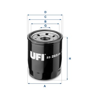 Φίλτρο λαδιού UFI 23.265.00