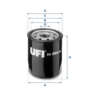 Φίλτρο λαδιού UFI 23.266.00