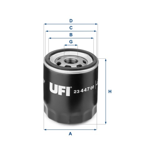 Oil Filter UFI 23.447.00