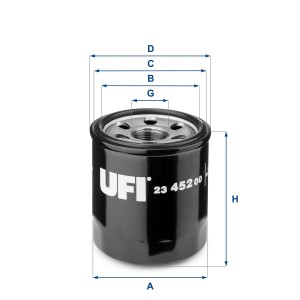 Φίλτρο λαδιού UFI 23.452.00