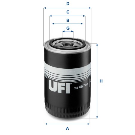 Oil Filter UFI 23.457.00