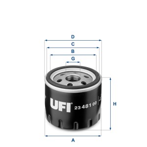 Φίλτρο λαδιού UFI 23.481.00