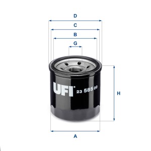 Φίλτρο λαδιού UFI 23.585.00