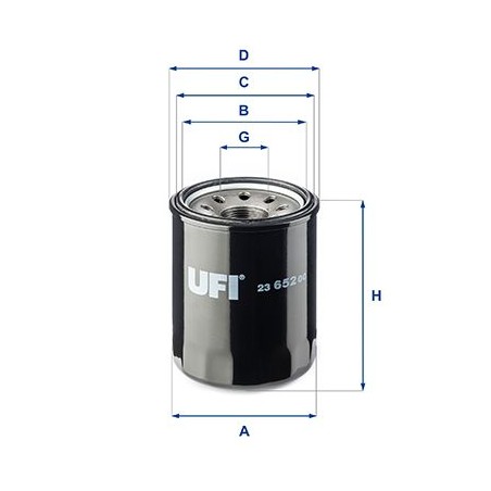 Oil Filter UFI 23.652.00