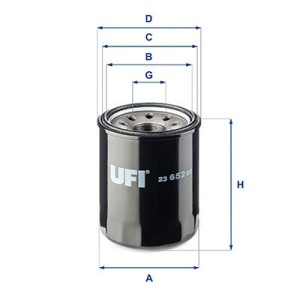 Φίλτρο λαδιού UFI 23.652.00