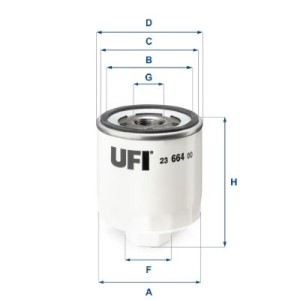 Oil Filter UFI 23.664.00