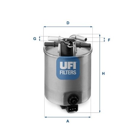 Fuel Filter UFI 24.025.01