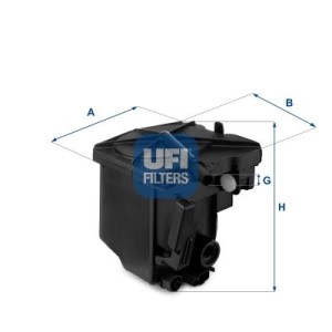 Φίλτρο καυσίμου UFI 24.027.00