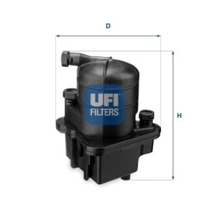 Φίλτρο καυσίμου UFI 24.087.00