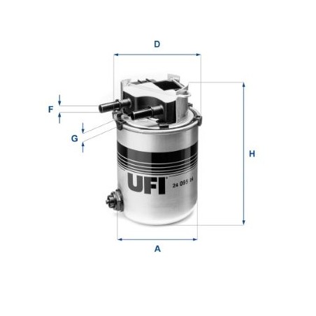 Fuel Filter UFI 24.095.04