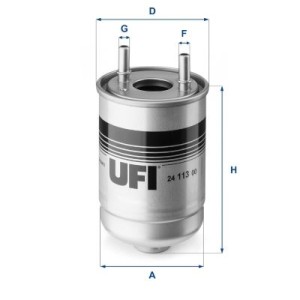 Φίλτρο καυσίμου UFI 24.113.00