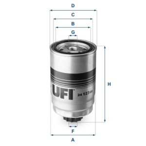 Fuel Filter UFI 24.123.00